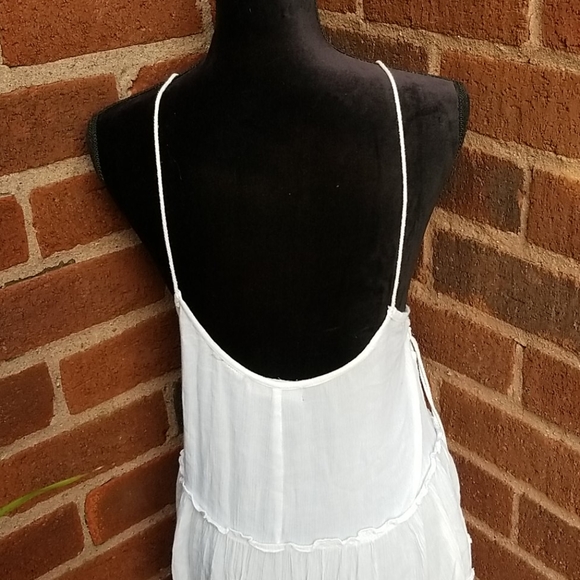 VGUC Boho Sz S Strappy Tunic Top - Picture 4 of 5